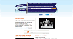 Desktop Screenshot of encontracuritiba.com.br